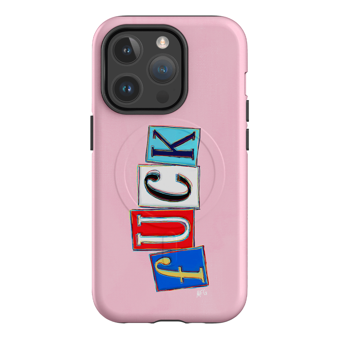 Lil Fcks Pink Printed Phone Cases iPhone 14 Pro / Armoured MagSafe by Margarbs Art - The Dairy