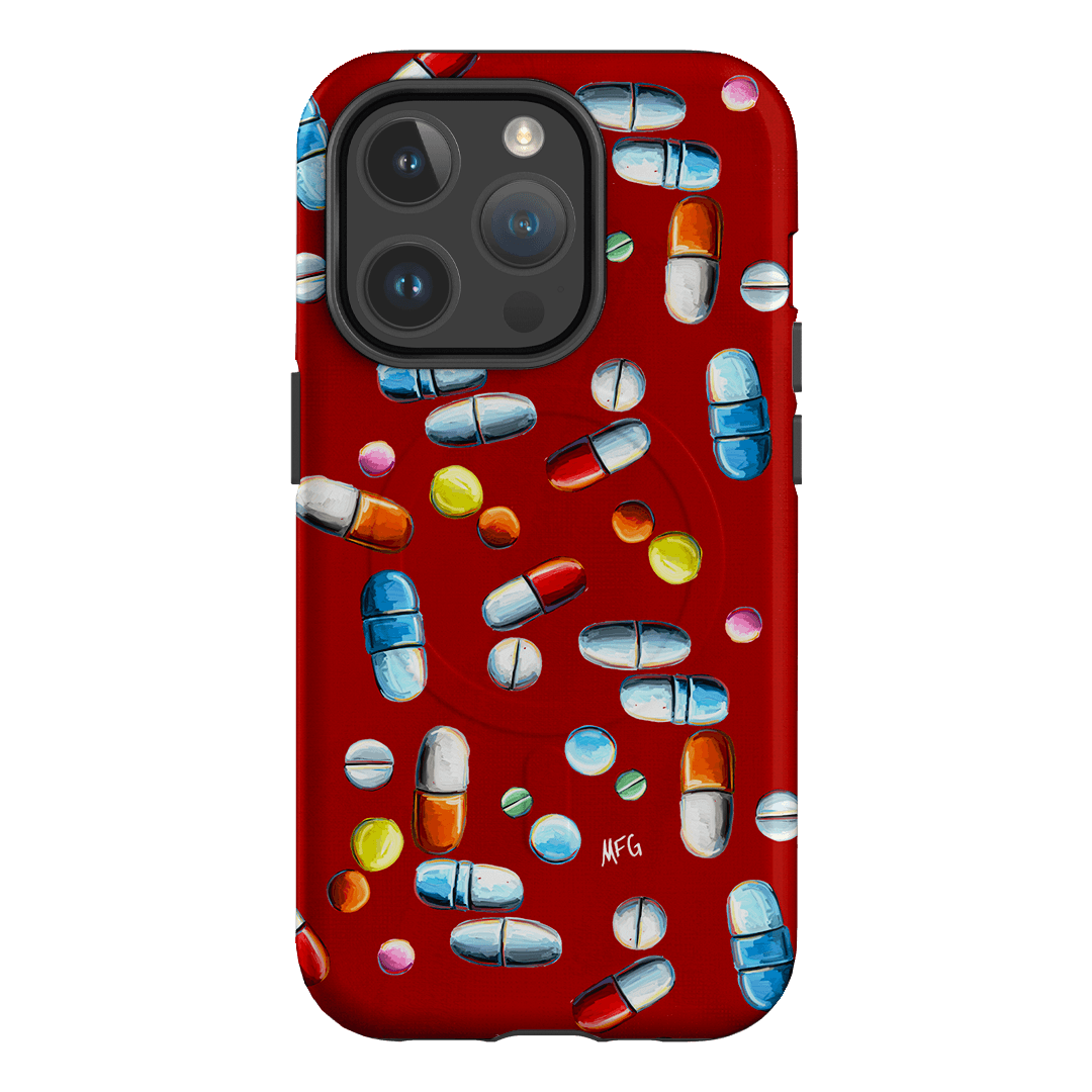 Lil Pills Printed Phone Cases iPhone 14 Pro / Armoured MagSafe by Margarbs Art - The Dairy