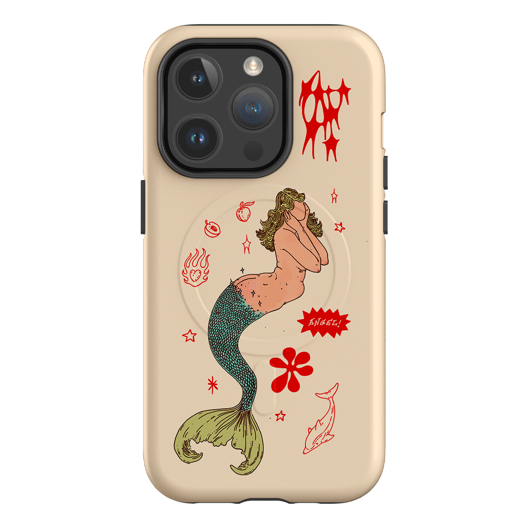Mimi Cream Printed Phone Cases iPhone 14 Pro / Armoured MagSafe by Easty Beasty - The Dairy