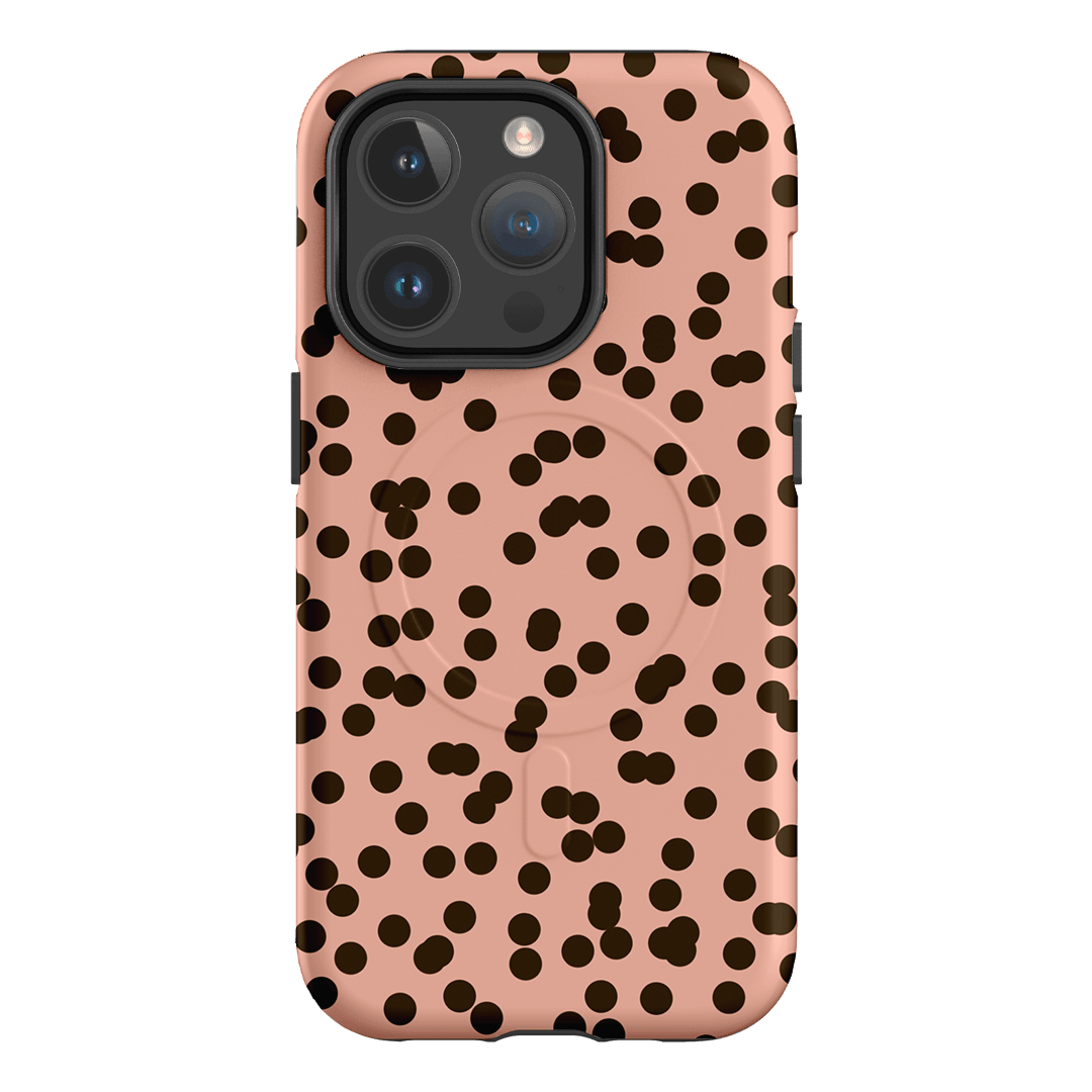 Mini Confetti Pink Chocolate Printed Phone Cases iPhone 14 Pro / Armoured MagSafe by Veronica Tucker - The Dairy