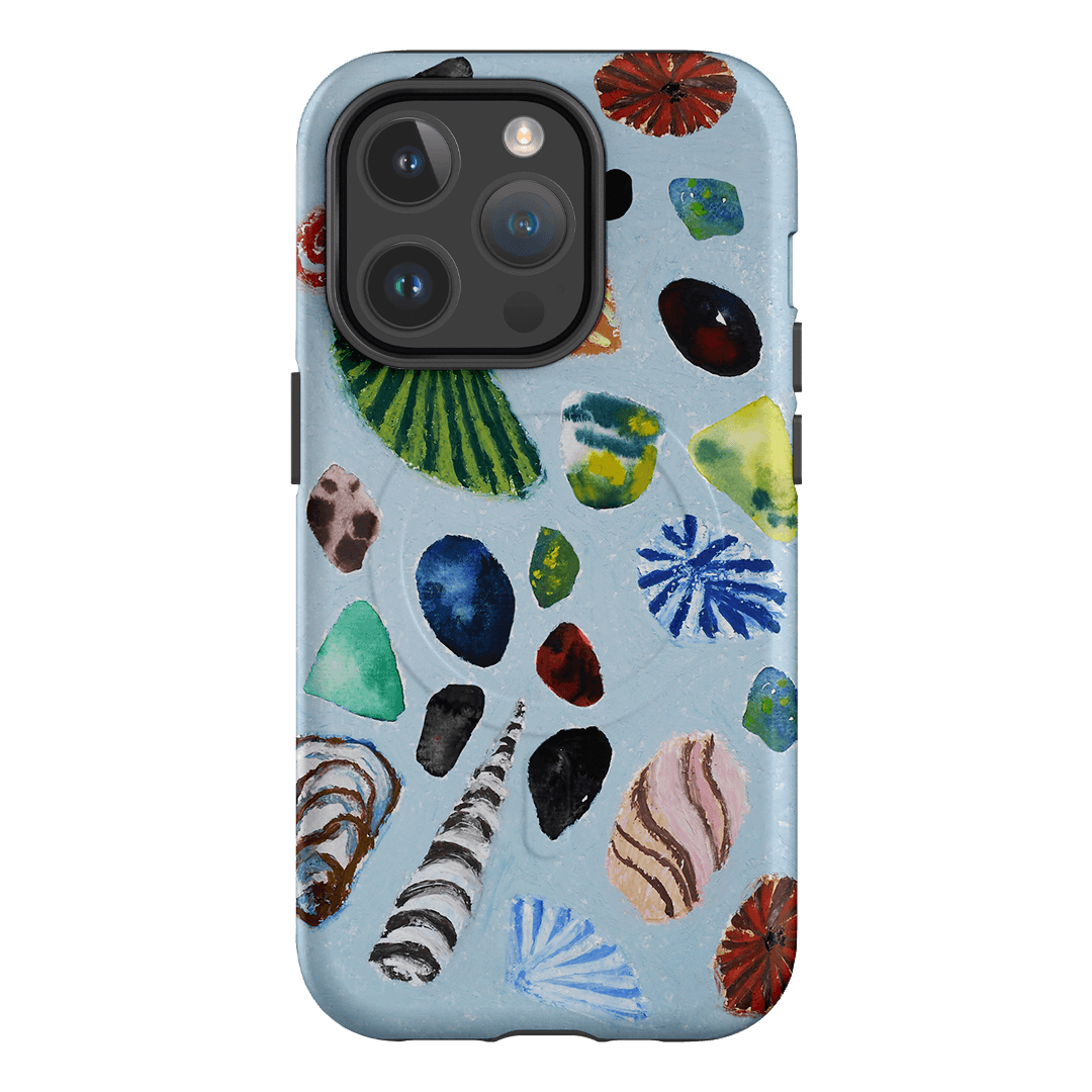 Ocean Currency Printed Phone Cases iPhone 14 Pro / Armoured MagSafe by Lisa Hu - The Dairy