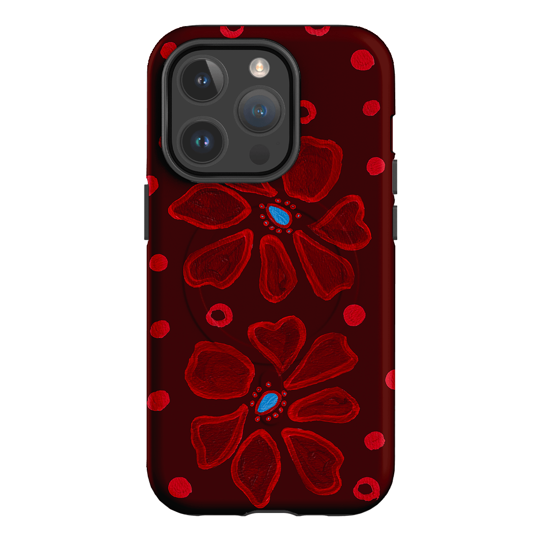 Painted Petal Rouge Printed Phone Cases iPhone 14 Pro / Armoured MagSafe by BG. Studio - The Dairy
