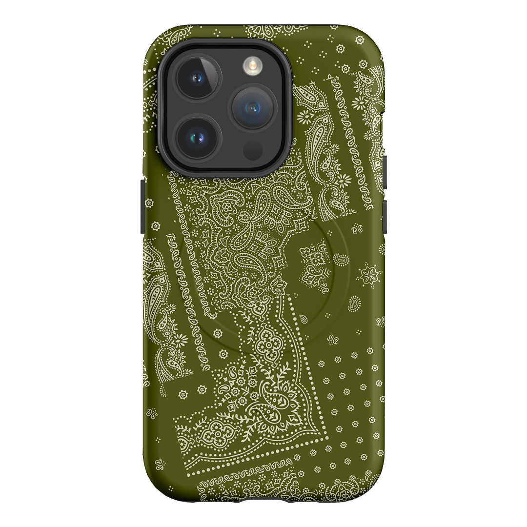 Paisley Fern Printed Phone Cases iPhone 14 Pro / Armoured MagSafe by The Dairy - The Dairy