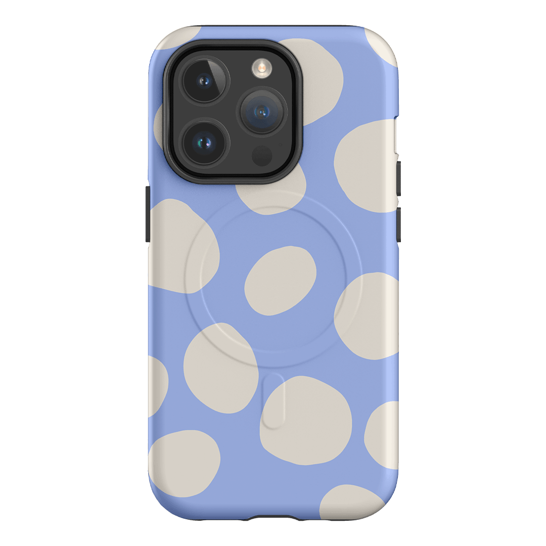 Pebbles Periwinkle Salt Printed Phone Cases iPhone 14 Pro / Armoured MagSafe by Veronica Tucker - The Dairy