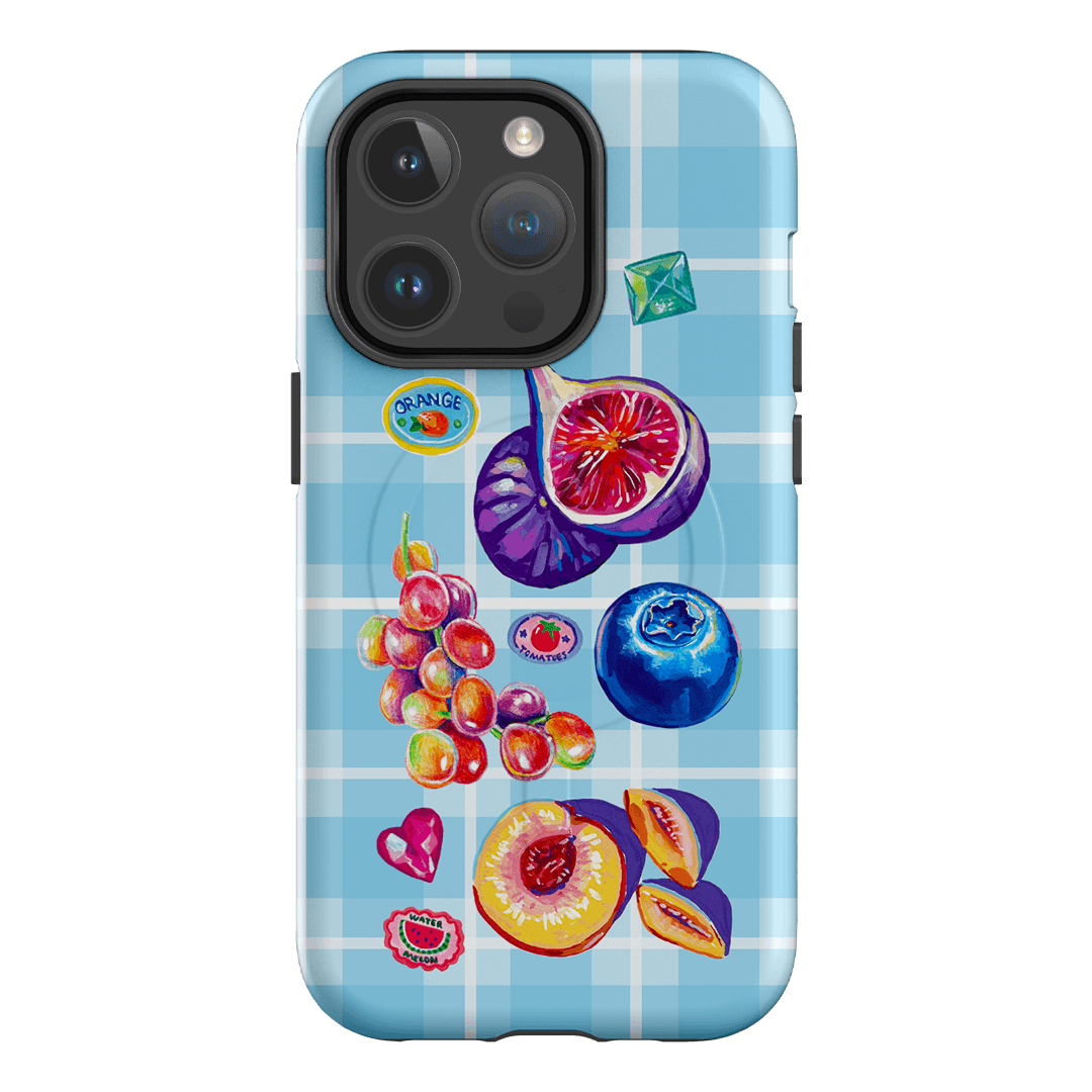 Plaid Picnic Printed Phone Cases iPhone 14 Pro / Armoured MagSafe by Femke Studio - The Dairy