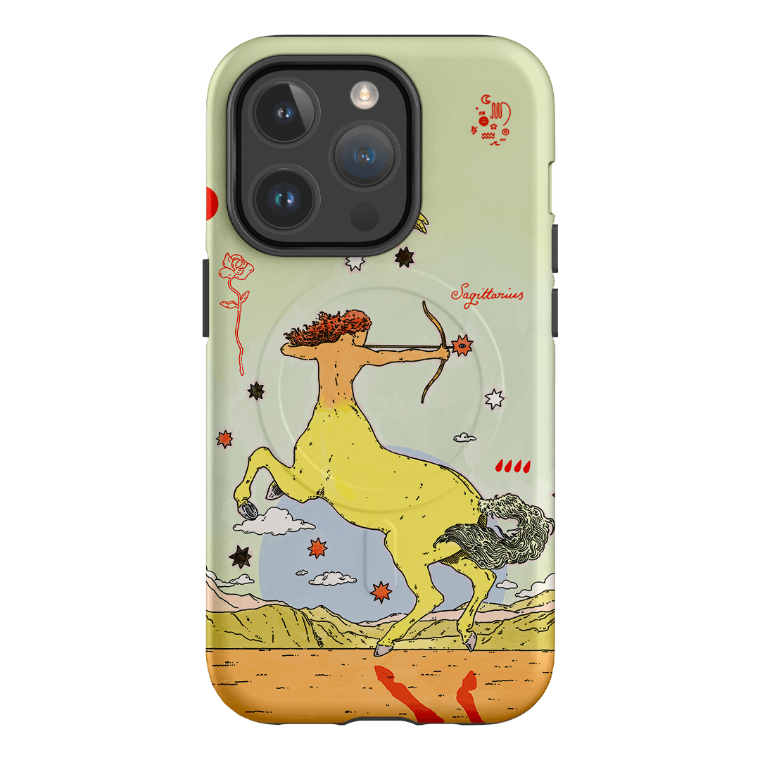 Sagittarius Season Printed Phone Cases iPhone 14 Pro / Armoured MagSafe by Easty Beasty - The Dairy