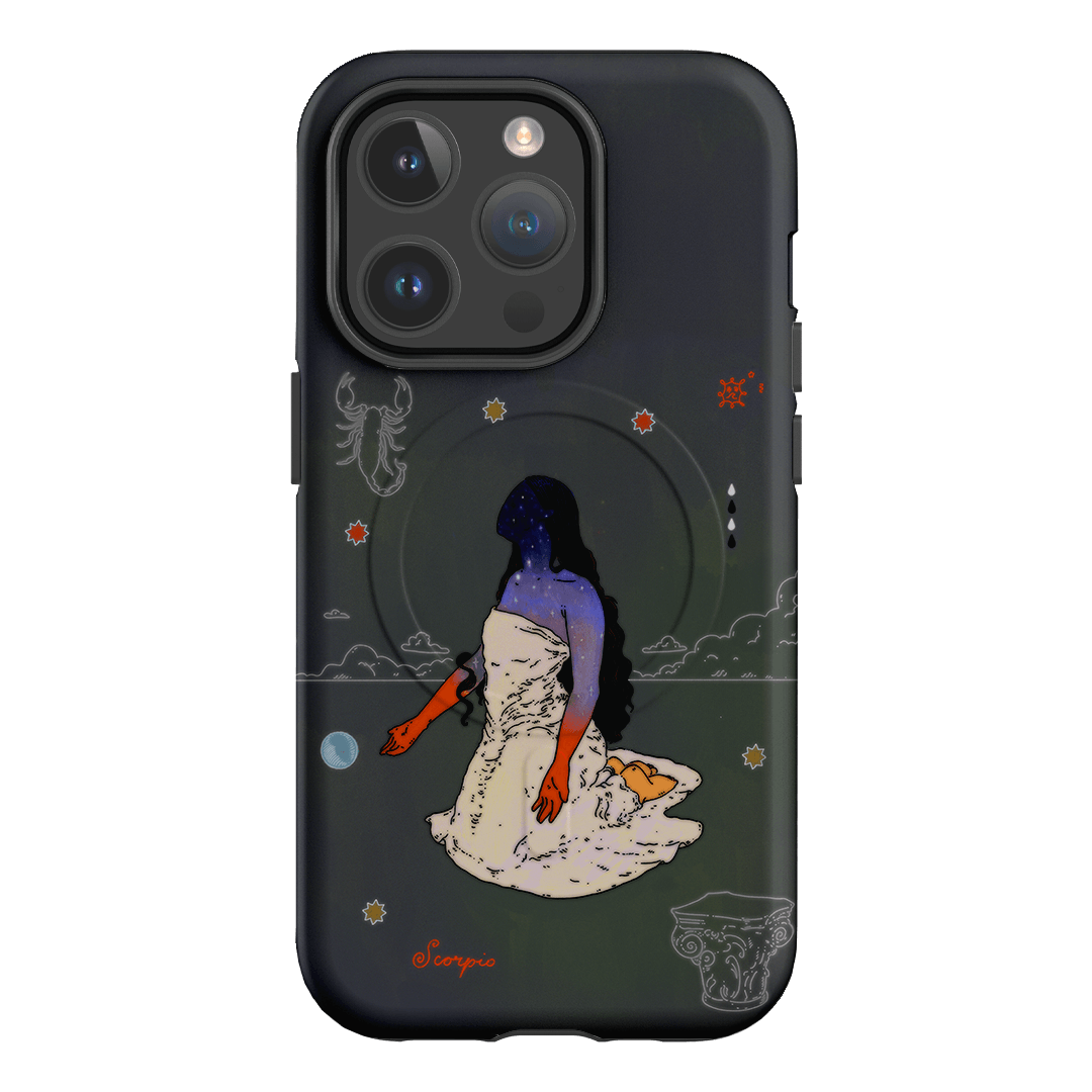 Scorpio Season Printed Phone Cases iPhone 14 Pro / Armoured MagSafe by Easty Beasty - The Dairy