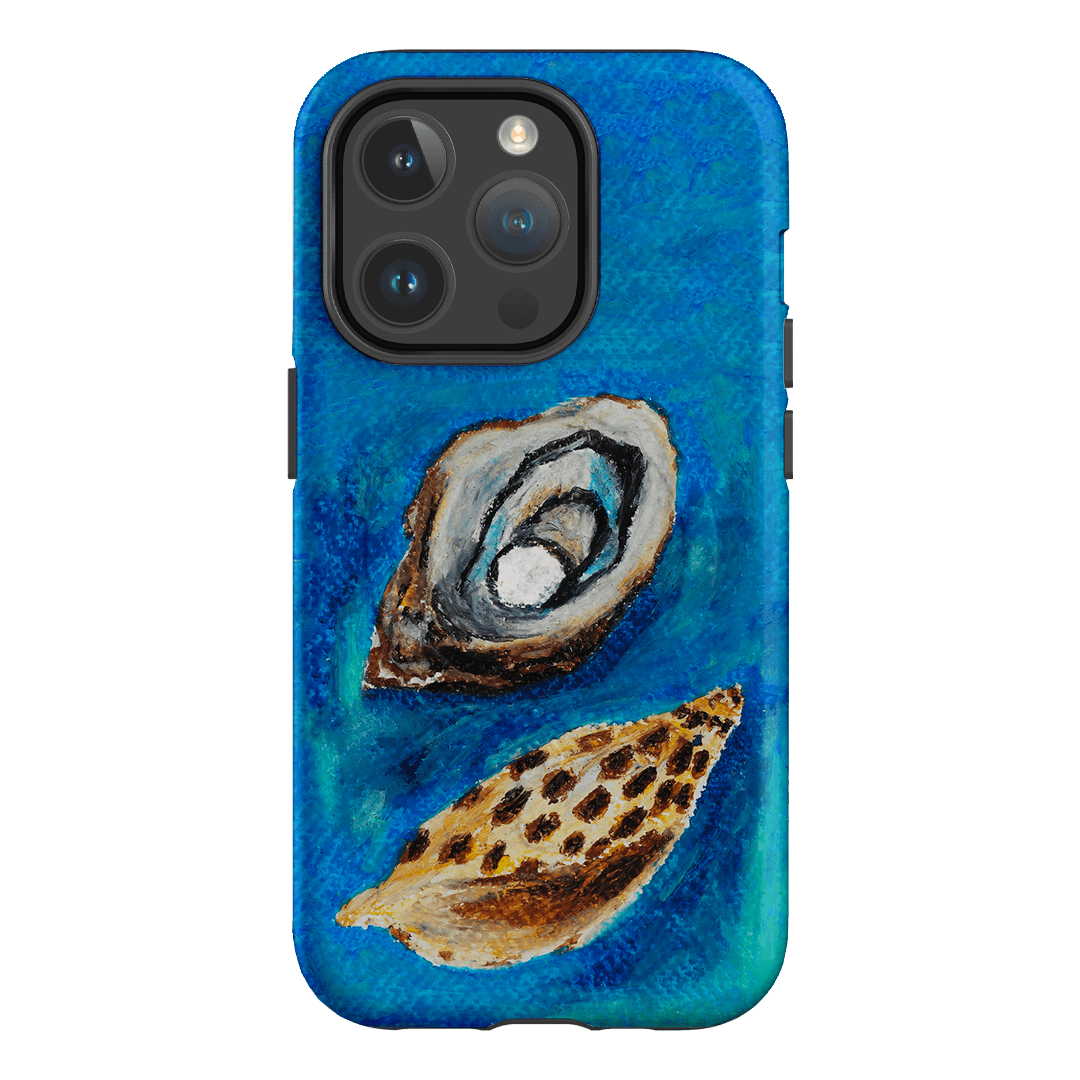 Sea Shells Printed Phone Cases iPhone 14 Pro / Armoured MagSafe by Lisa Hu - The Dairy