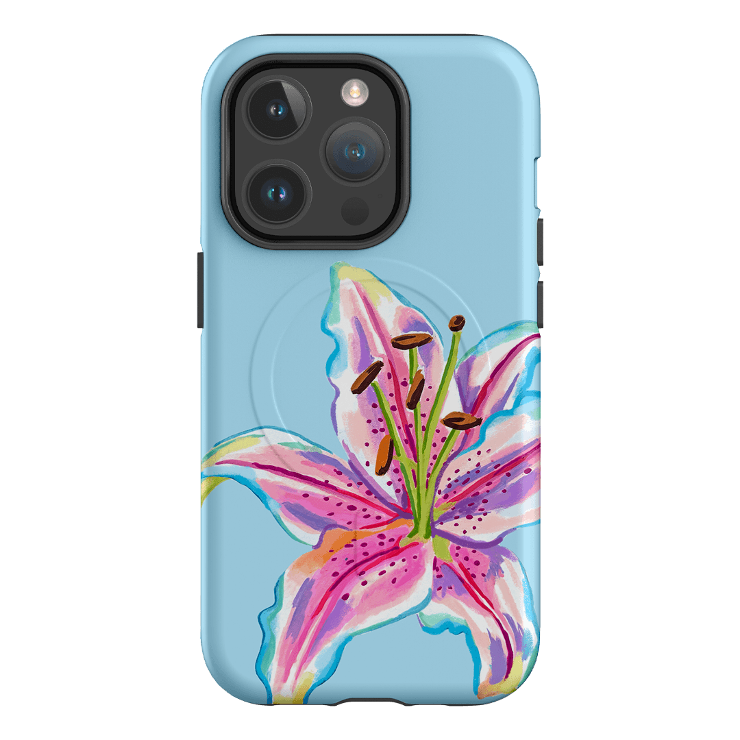 Sky Lily Printed Phone Cases iPhone 14 Pro / Armoured MagSafe by Femke Studio - The Dairy