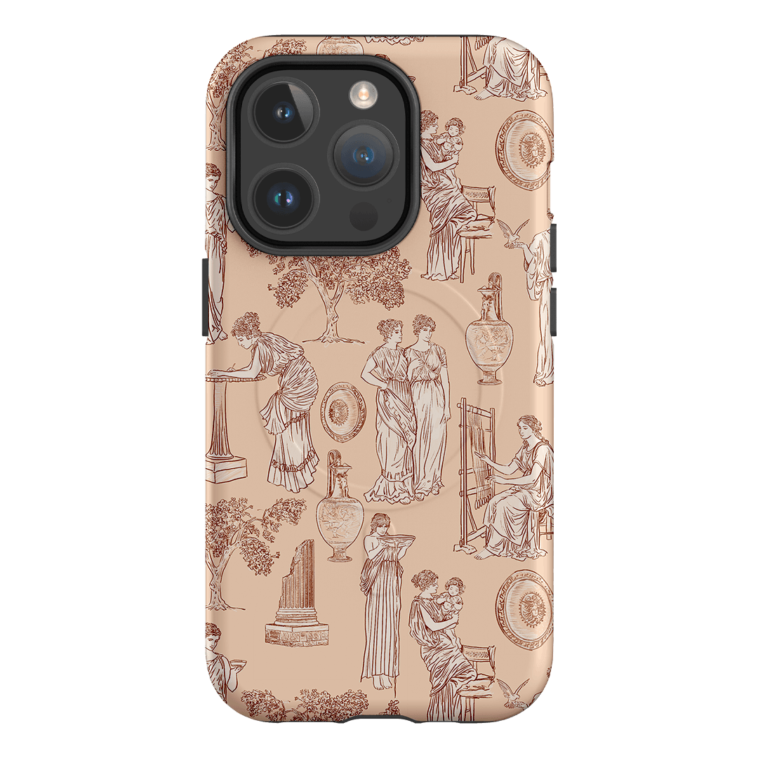 Symposium Rosewater Printed Phone Cases iPhone 14 Pro / Armoured MagSafe by Veronica Tucker - The Dairy