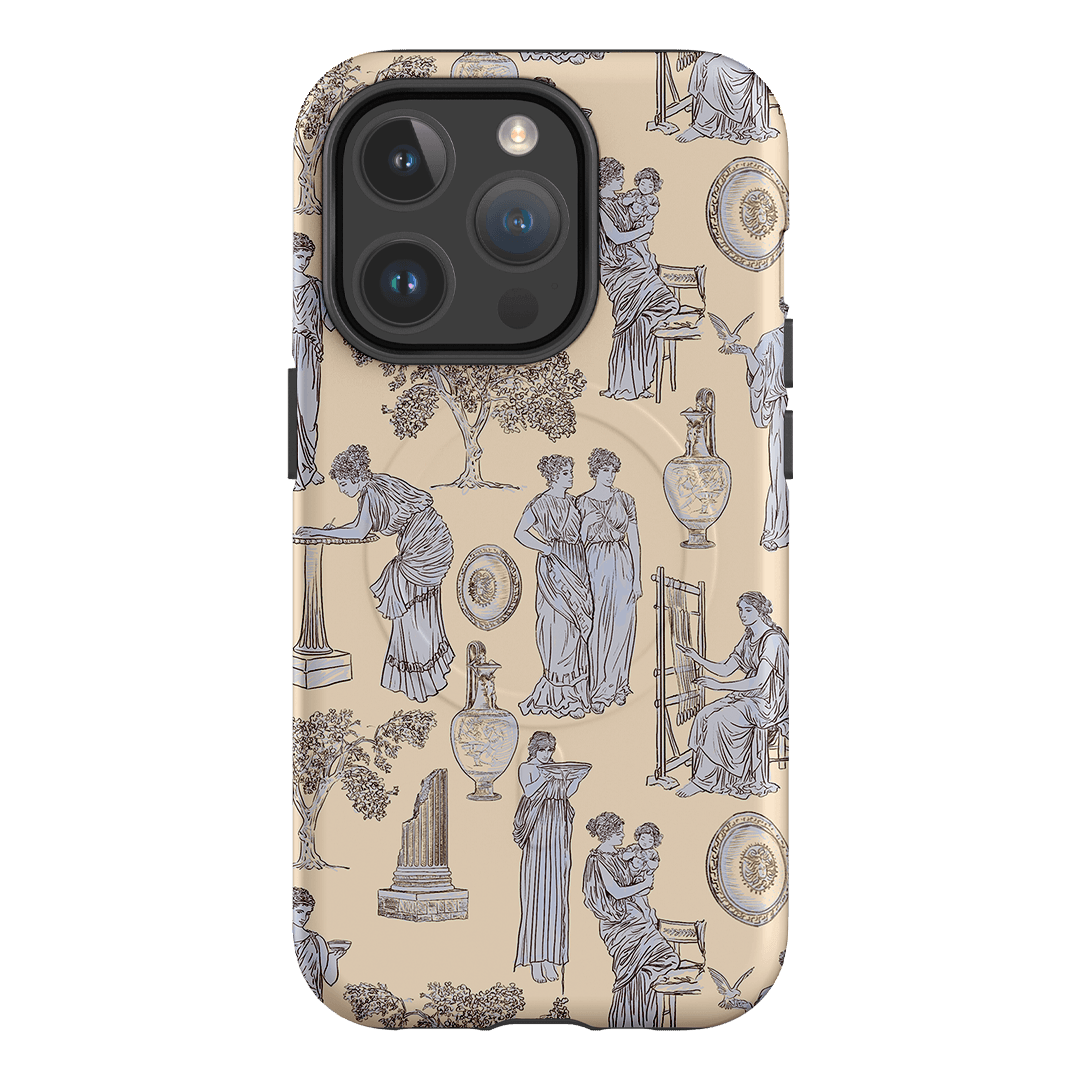 Symposium Alabaster Printed Phone Cases iPhone 14 Pro / Armoured MagSafe by Veronica Tucker - The Dairy