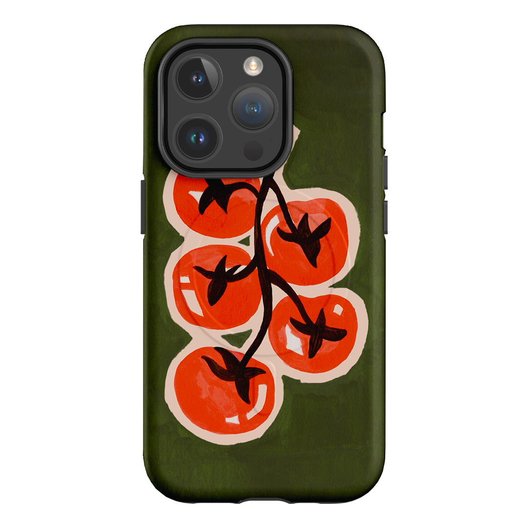 Tomatoes Printed Phone Cases iPhone 14 Pro / Armoured MagSafe by Studio Bon - The Dairy