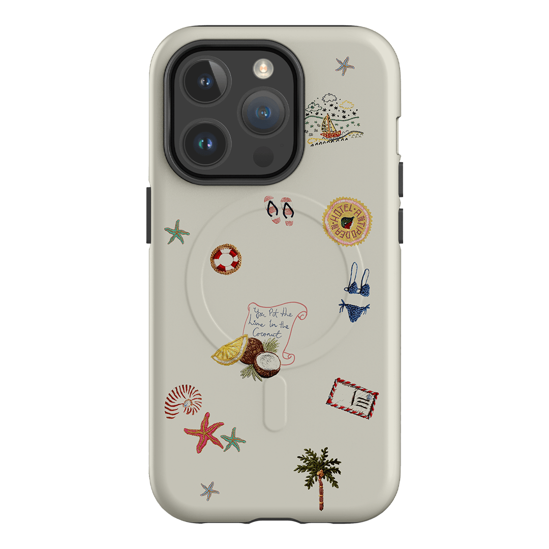 Vacay All Day Cream Printed Phone Cases by Antipodean - The Dairy