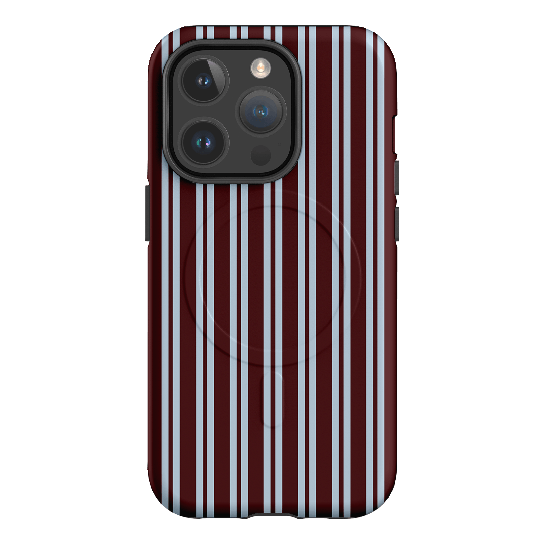 Varsity Stripes Printed Phone Cases iPhone 14 Pro / Armoured MagSafe by The Dairy - The Dairy