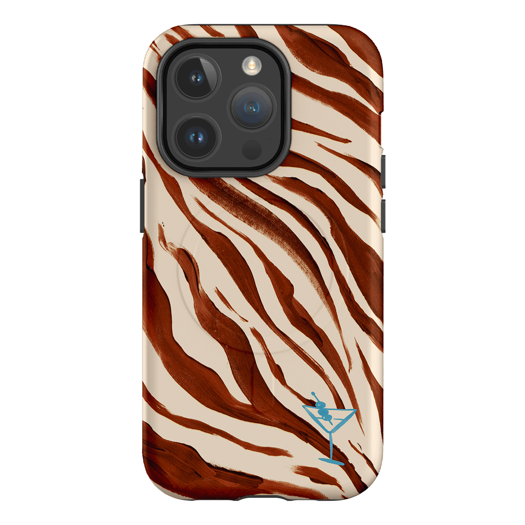 Zebra Tini Printed Phone Cases iPhone 14 Pro / Armoured MagSafe by Charlie Taylor - The Dairy