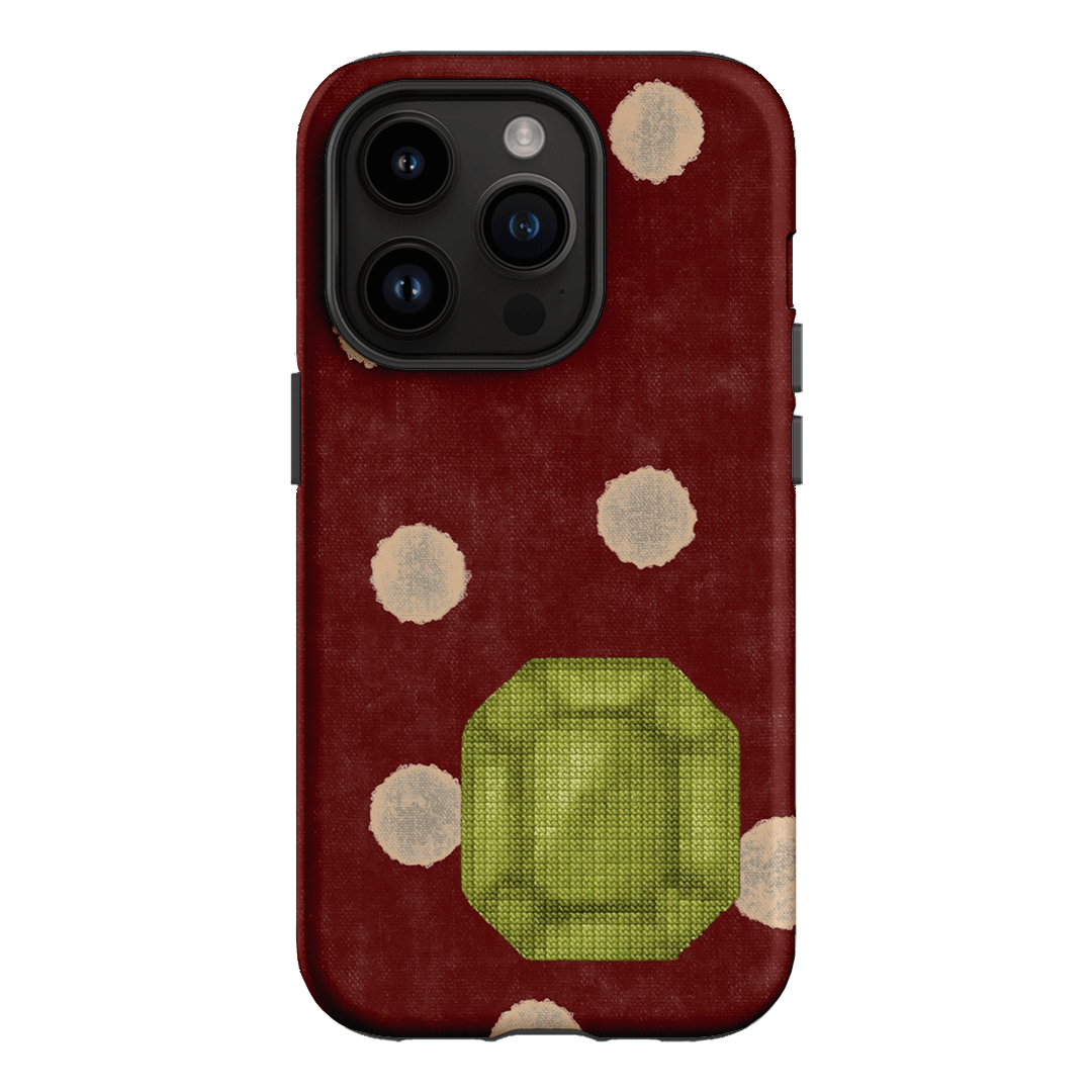 August Peridot Printed Phone Cases iPhone 14 Pro / Armoured by Joiana - The Dairy