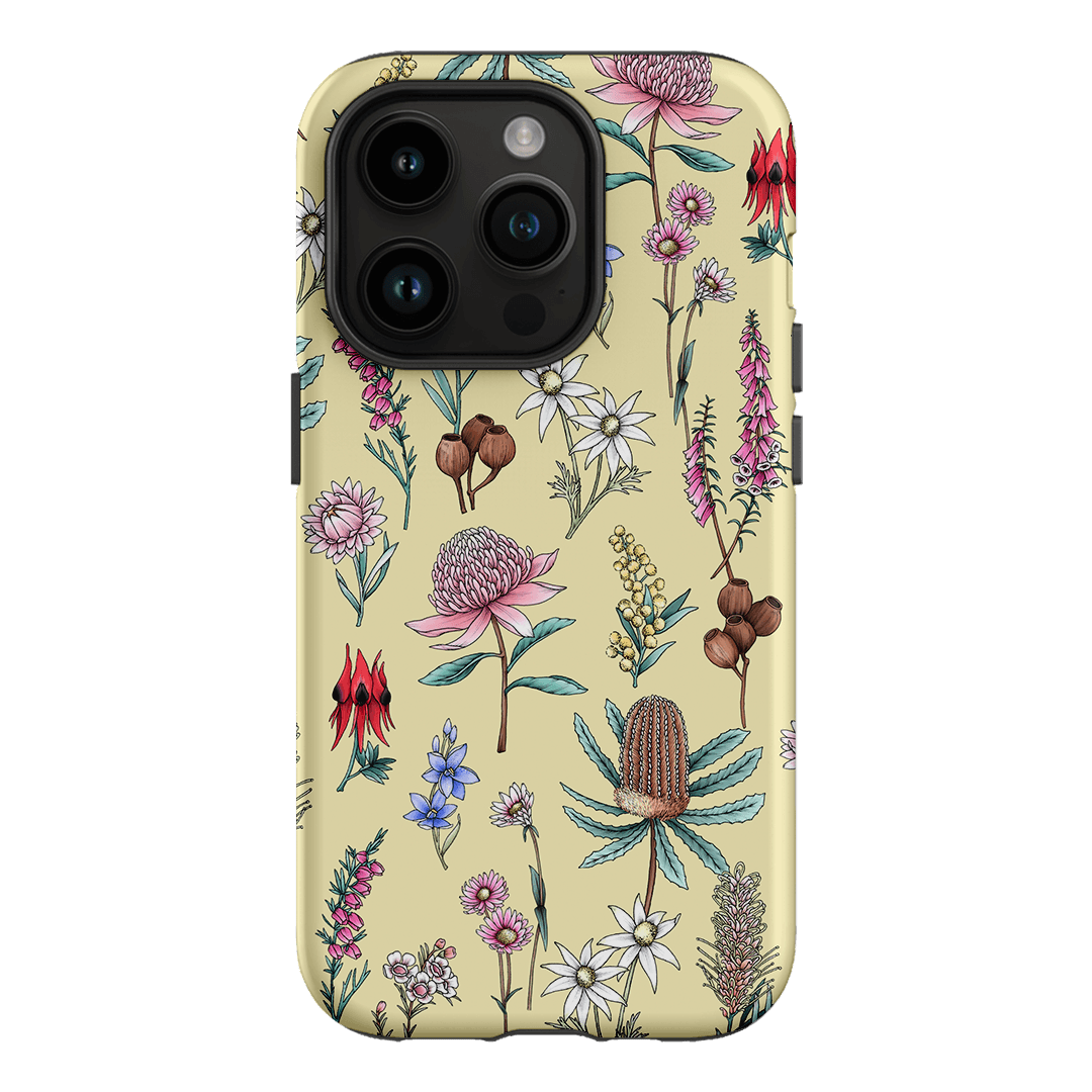 Banksia Butter Printed Phone Cases iPhone 14 Pro / Armoured by Typoflora - The Dairy