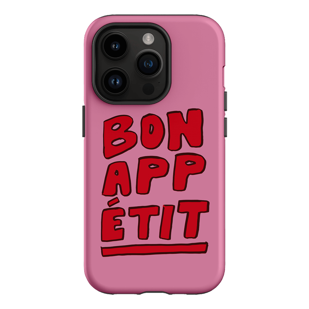 Bon Appetit Red Printed Phone Cases iPhone 14 Pro / Armoured by The Dairy - The Dairy