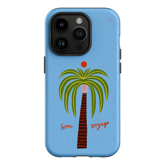Bon Voyage Blue Printed Phone Cases iPhone 14 Pro / Armoured by Marie Fauritte - The Dairy
