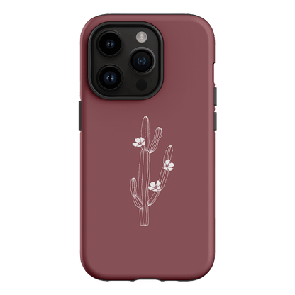 Cactus Flower Printed Phone Cases iPhone 14 Pro / Armoured by Typoflora - The Dairy