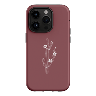 Cactus Flower Printed Phone Cases iPhone 14 Pro / Armoured by Typoflora - The Dairy
