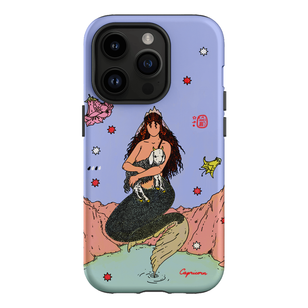 Capricorn Season Printed Phone Cases iPhone 14 Pro / Armoured by Easty Beasty - The Dairy