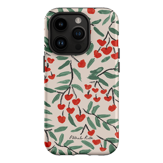 Cherry Love Printed Phone Cases iPhone 14 Pro / Armoured by Phthalo Ruth - The Dairy
