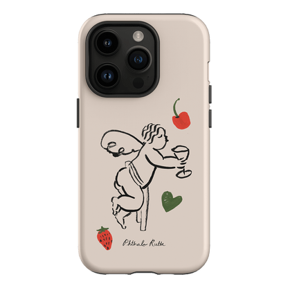 Cherub Printed Phone Cases iPhone 14 Pro / Armoured by Phthalo Ruth - The Dairy