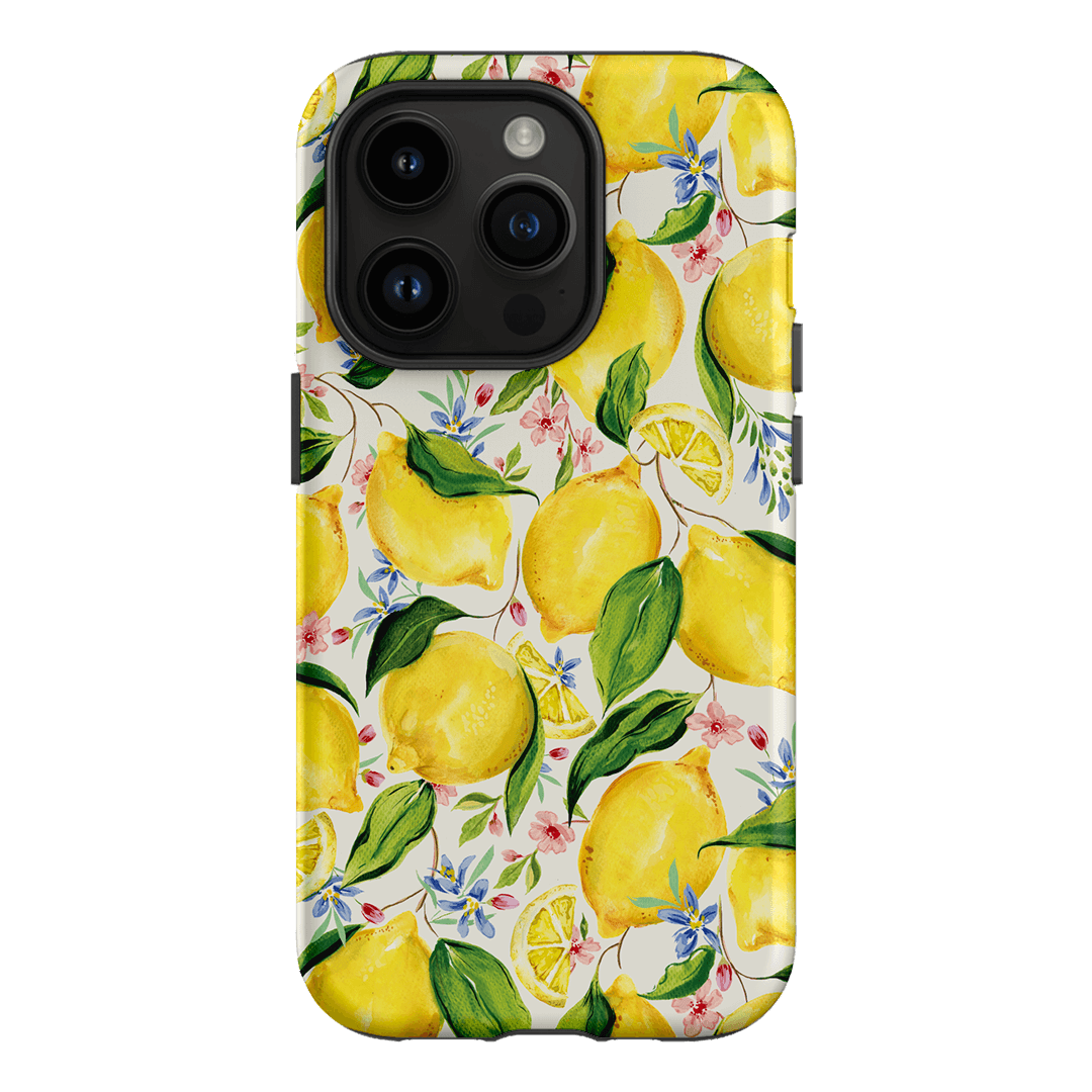 Citrus Lemon Printed Phone Cases iPhone 14 Pro / Armoured by Ellie Mae - The Dairy