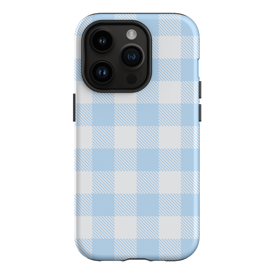 Cloud Plaid Printed Phone Cases iPhone 14 Pro / Armoured by The Dairy - The Dairy