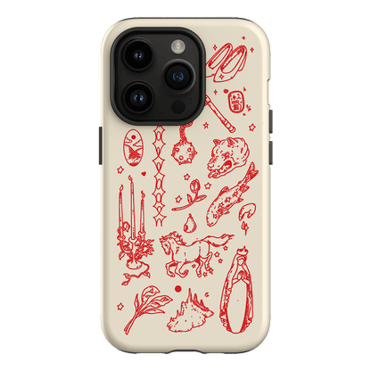 Dreamcore Cream Printed Phone Cases iPhone 14 Pro / Armoured by Easty Beasty - The Dairy