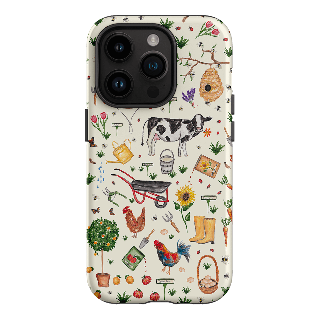 Farm Stay Printed Phone Cases iPhone 14 Pro / Armoured by BG. Studio - The Dairy