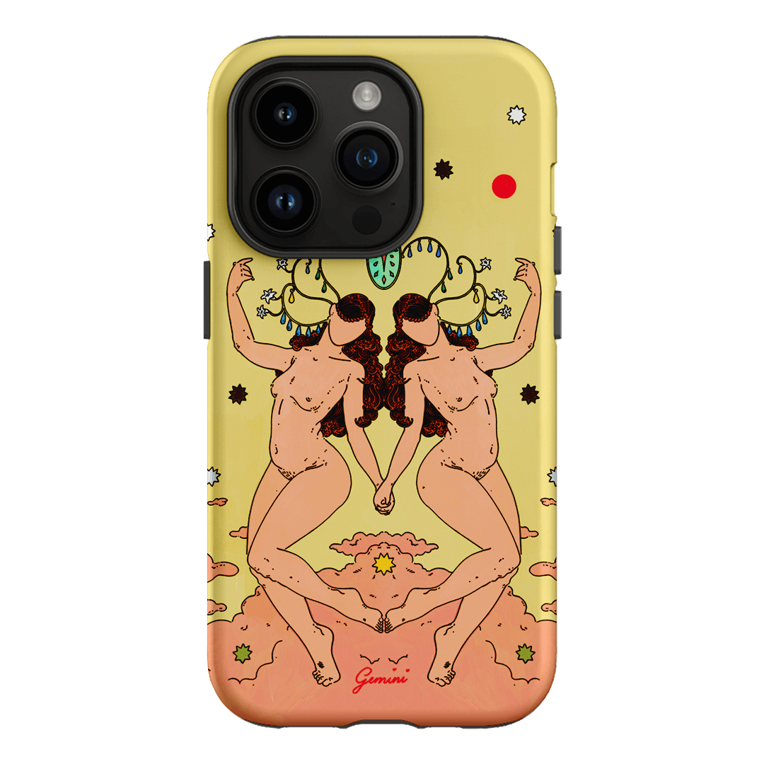Gemini Season Printed Phone Cases iPhone 14 Pro / Armoured by Easty Beasty - The Dairy