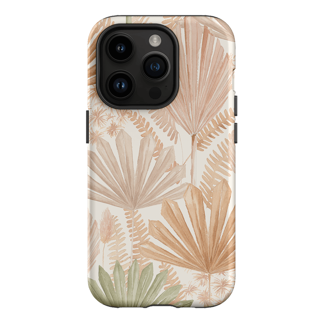 Golden Palm Printed Phone Cases iPhone 14 Pro / Armoured by Cass Deller - The Dairy