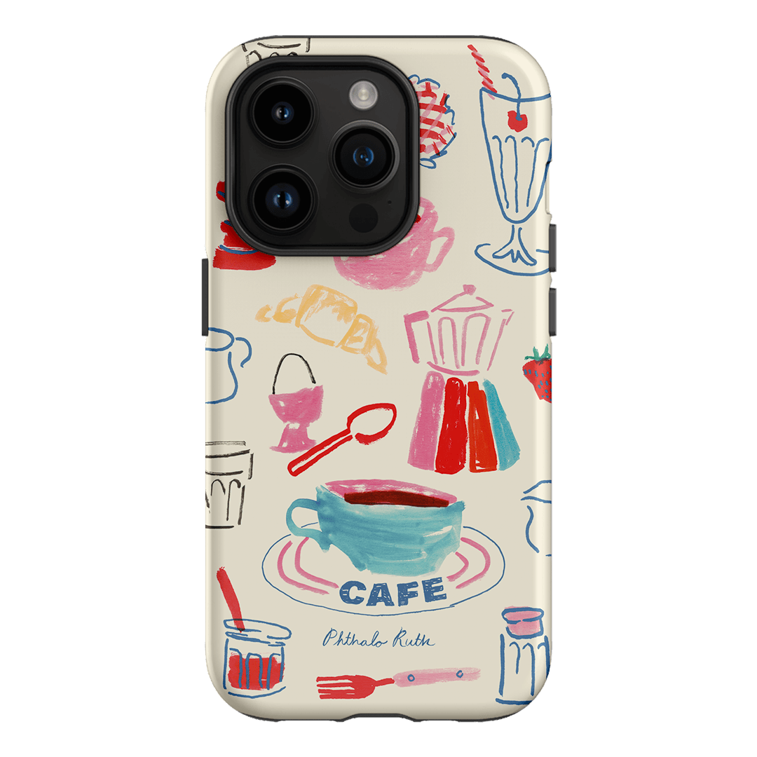 Home Cafe Printed Phone Cases iPhone 14 Pro / Armoured by Phthalo Ruth - The Dairy