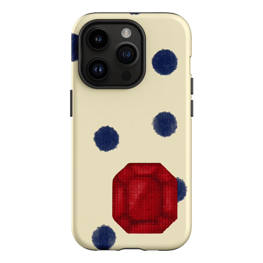 January Garnet Printed Phone Cases iPhone 14 Pro / Armoured by Joiana - The Dairy