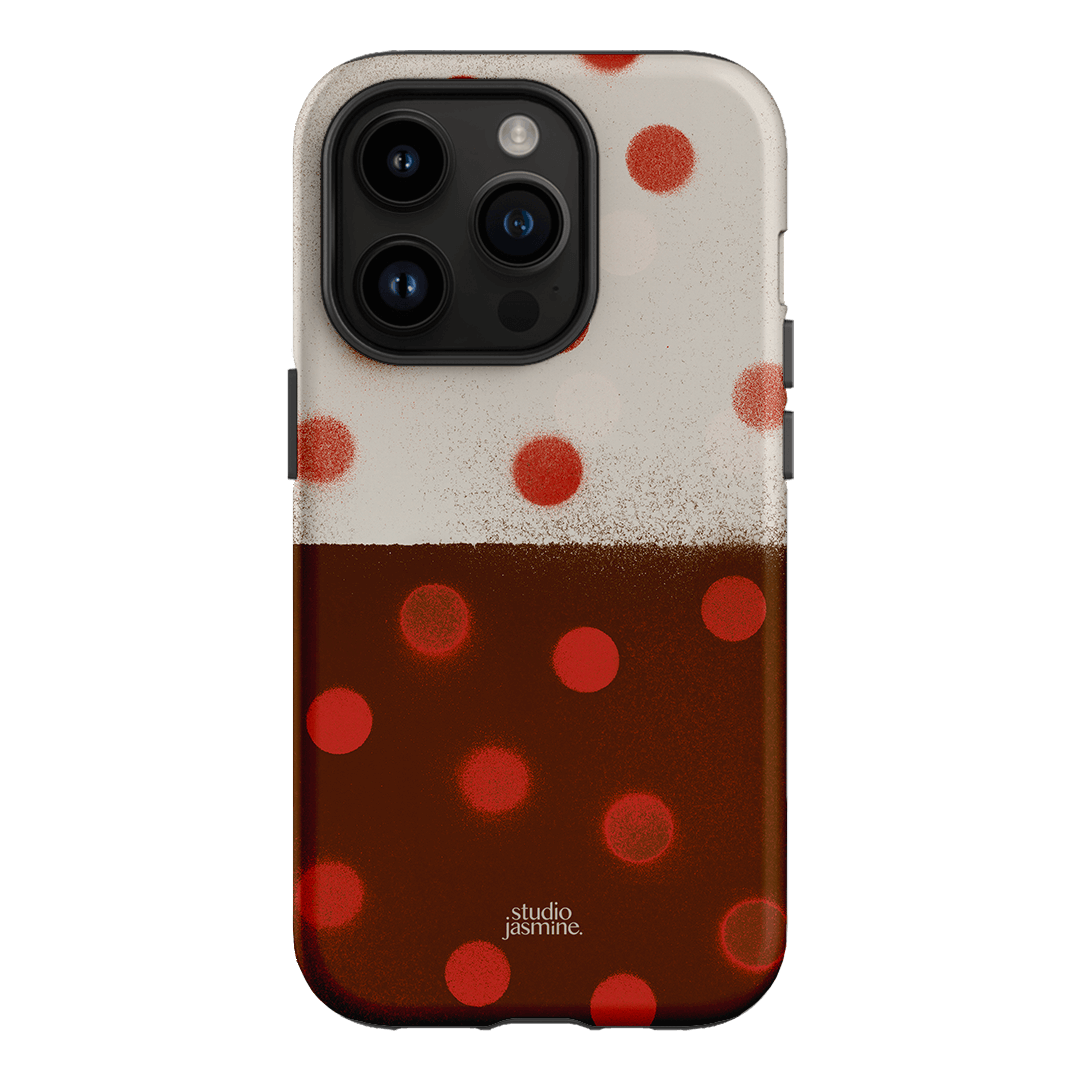 Ladybug Polka Dot Printed Phone Cases iPhone 14 Pro / Armoured by Jasmine Dowling - The Dairy
