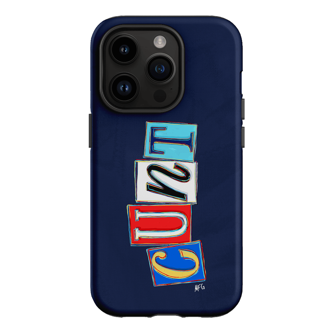 Lil Cnts Blue Printed Phone Cases iPhone 14 Pro / Armoured by Margarbs Art - The Dairy