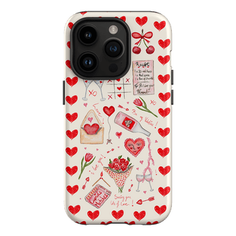 Love Note Printed Phone Cases iPhone 14 Pro / Armoured by BG. Studio - The Dairy