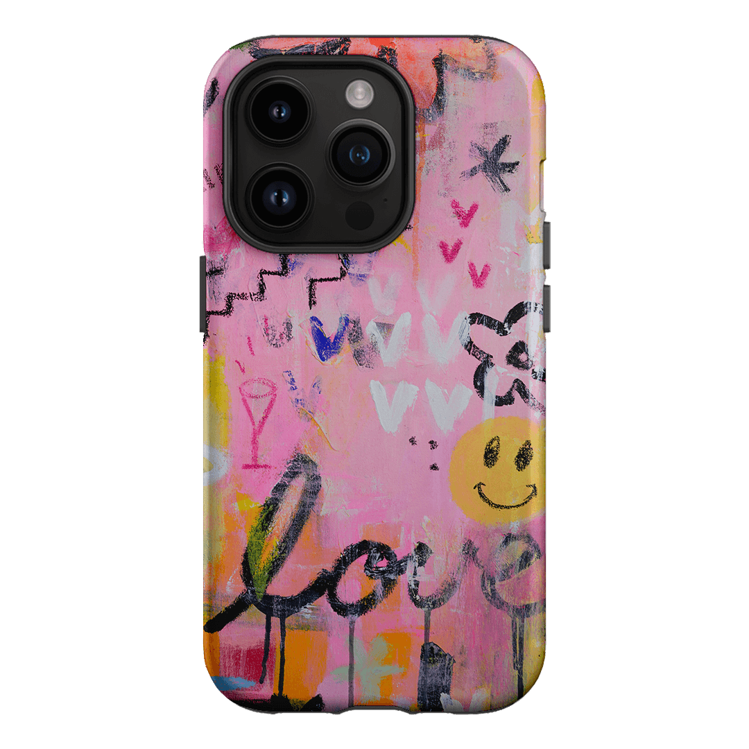Love Smiles Printed Phone Cases iPhone 14 Pro / Armoured by Jackie Green - The Dairy