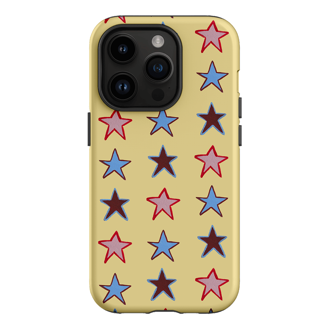 Lucky Stars Butter Printed Phone Cases iPhone 14 Pro / Armoured by BG. Studio - The Dairy