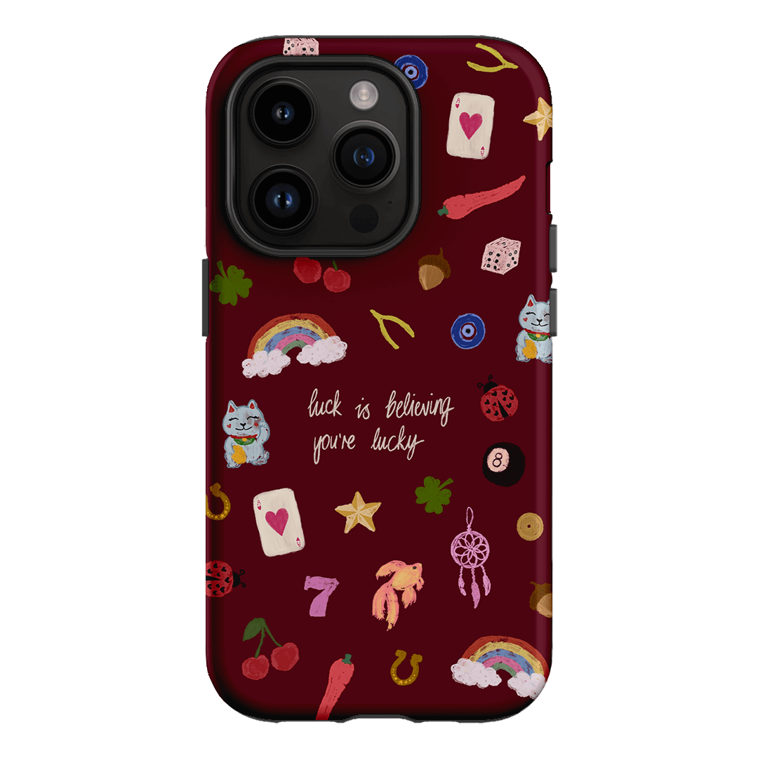 Lucky Printed Phone Cases iPhone 14 Pro / Armoured by Amy Gibbs - The Dairy