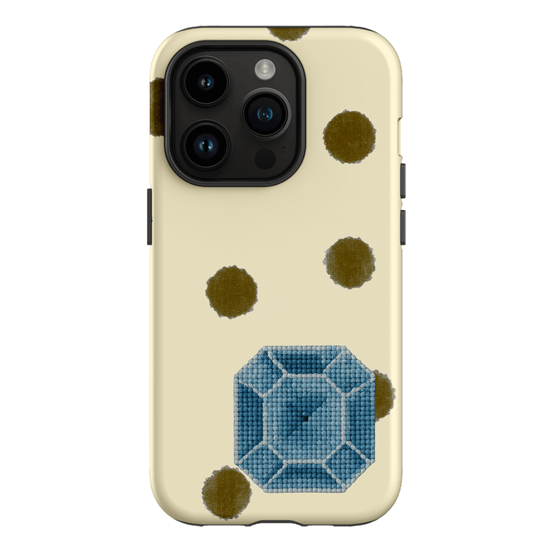 March Aquamarine Printed Phone Cases iPhone 14 Pro / Armoured by Joiana - The Dairy