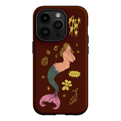 Mimi Chocolate Printed Phone Cases iPhone 14 Pro / Armoured by Easty Beasty - The Dairy