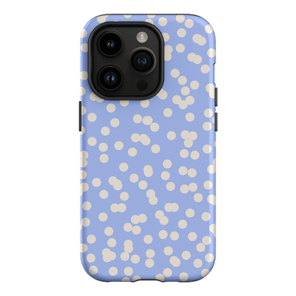 Mini Confetti Periwinkle Salt Printed Phone Cases iPhone 14 Pro / Armoured by Veronica Tucker - The Dairy