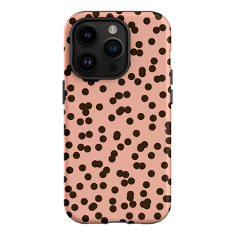 Mini Confetti Pink Chocolate Printed Phone Cases iPhone 14 Pro / Armoured by Veronica Tucker - The Dairy