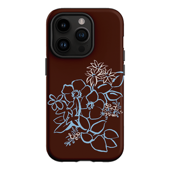 Mocha Posy Printed Phone Cases iPhone 14 Pro / Armoured by Typoflora - The Dairy