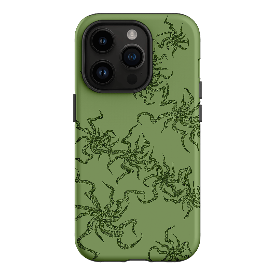 Night Moss Printed Phone Cases iPhone 14 Pro / Armoured by Stormi Bree - The Dairy