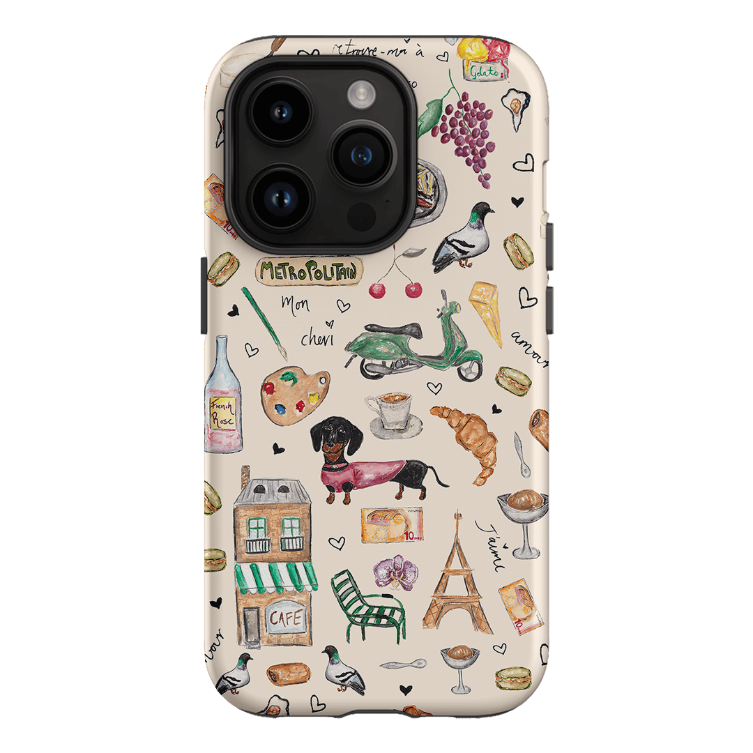 Parisian Daydream Printed Phone Cases iPhone 14 Pro / Armoured by BG. Studio - The Dairy