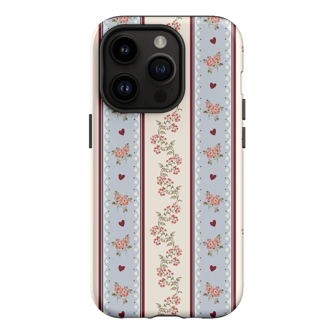 Pastel Stripe Printed Phone Cases iPhone 14 Pro / Armoured by Kasiags Art - The Dairy